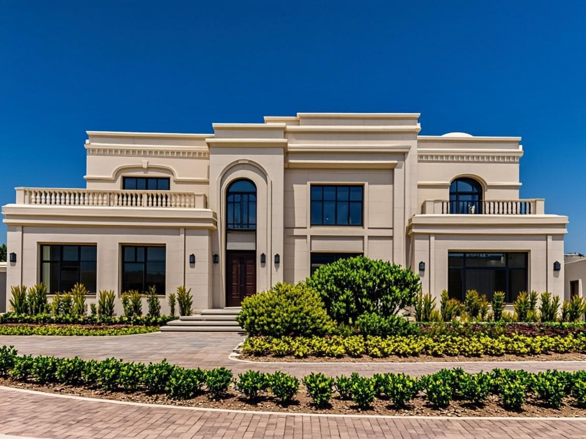 دهانات خارجية — دهانات فيلا سكنية كاملة